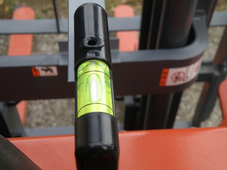 大きくて見やすい水平器